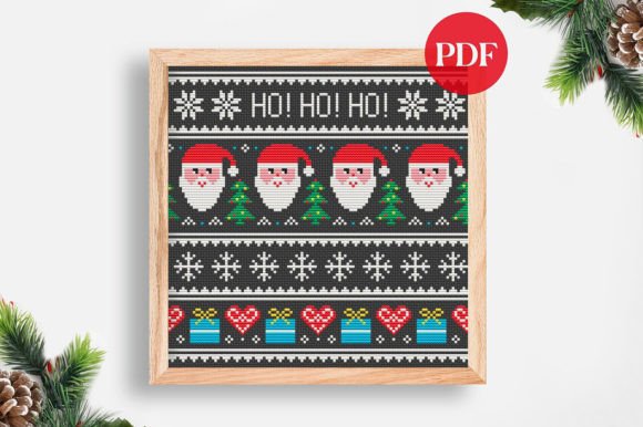 Christmas Ornaments Cross Stitch Pattern Review for Business Use