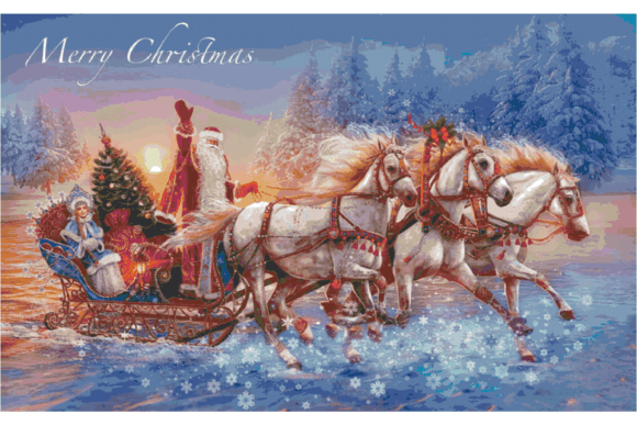 Christmas Santa Cross Stitch Patterns 11 Review