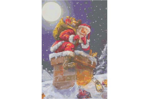 Christmas Santa Cross Stitch Patterns 17 Review