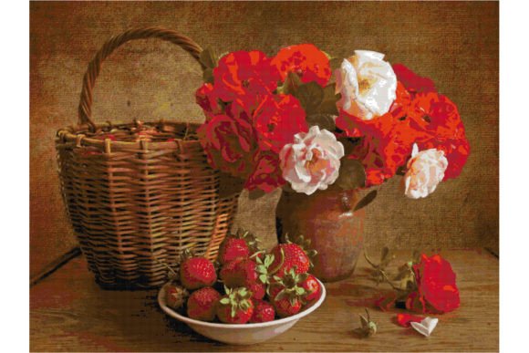 Counted Cross Stitch Pattern-Flowers 143 Review for Real Projects