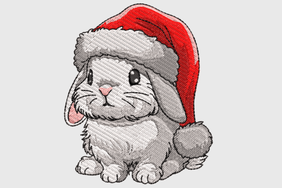 Cute Bunny Christmas Embroidery Review