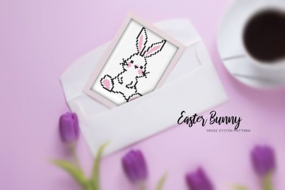 Easter Bunny. Cross Stitch Pattern 3 Review for Apparel Projects