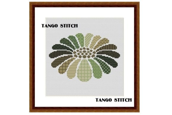 Green Flower Cross Stitch Ornaments Review