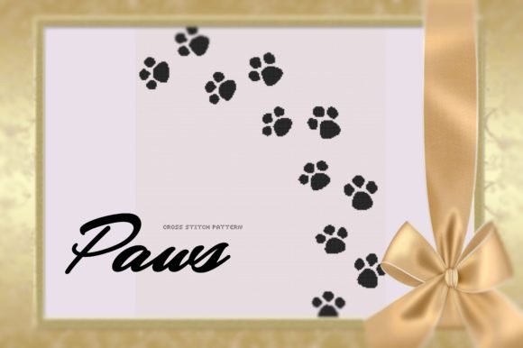 Paws. Cross Stitch Pattern Review for Craft Fair Success