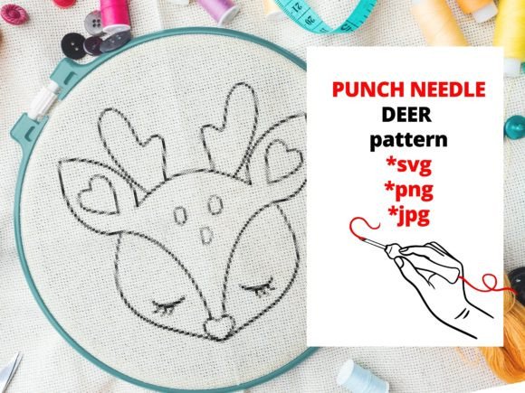 Punch Needle Embroidery - Deer Review