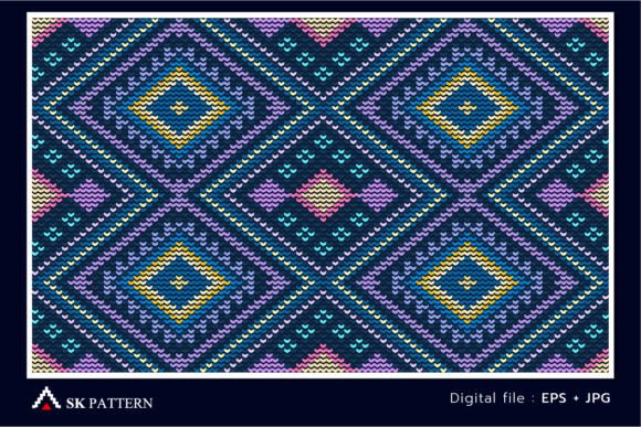 Review: Embroidery Abstract Navajo Style Design