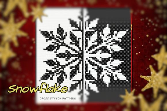 Snowflake Cross Stitch Pattern Review for Apparel Projects
