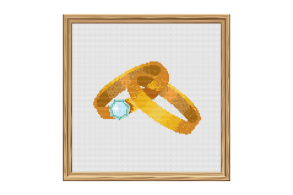 Wedding Rings Cross Stitch Pattern Review